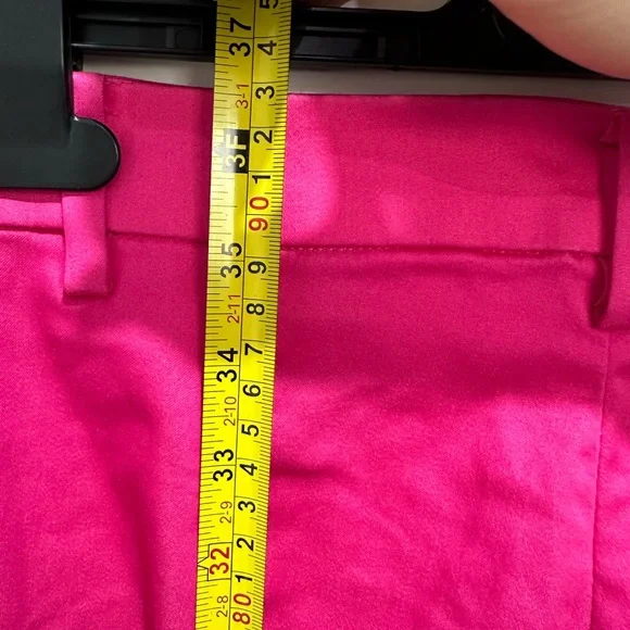 H&M tailored fuchsia pants size 8 no flaws - Picture 8 of 8